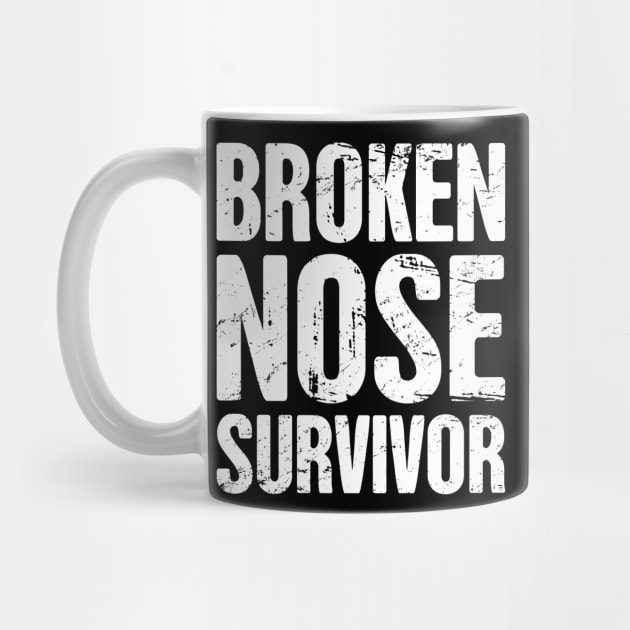 Funny Broken Nose Get Well Soon Gift by MeatMan
